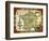 Wine Map of France-null-Framed Art Print