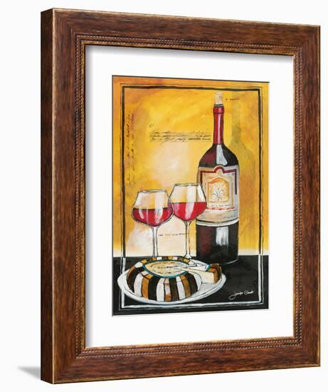 Wine Notes II-Jennifer Garant-Framed Giclee Print