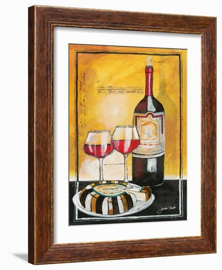 Wine Notes II-Jennifer Garant-Framed Premium Giclee Print