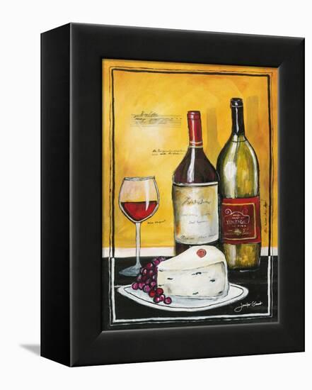 Wine Notes III-Jennifer Garant-Framed Premier Image Canvas
