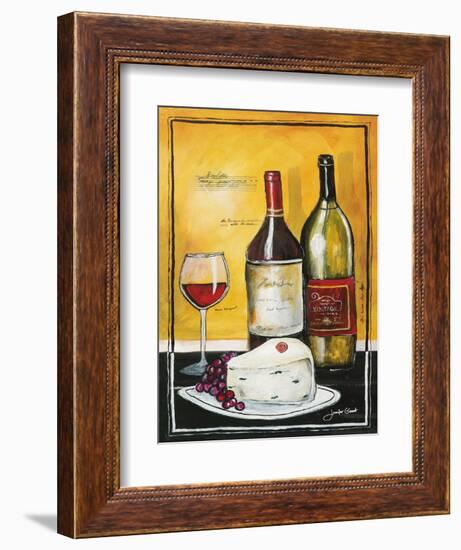 Wine Notes III-Jennifer Garant-Framed Giclee Print