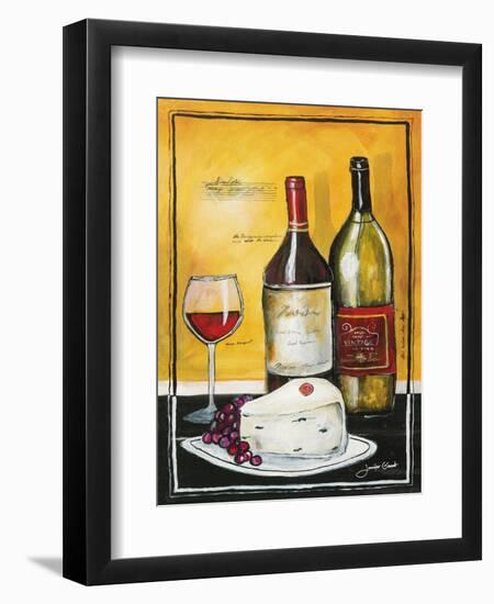 Wine Notes III-Jennifer Garant-Framed Giclee Print