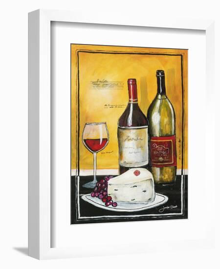 Wine Notes III-Jennifer Garant-Framed Giclee Print