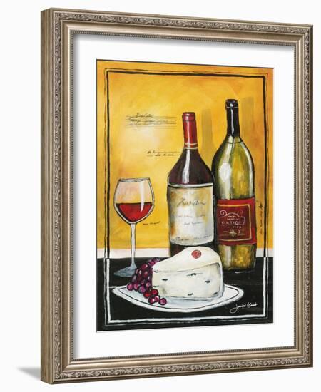 Wine Notes III-Jennifer Garant-Framed Giclee Print