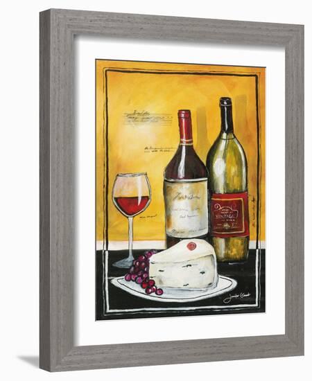 Wine Notes III-Jennifer Garant-Framed Giclee Print