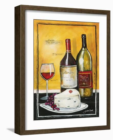 Wine Notes III-Jennifer Garant-Framed Giclee Print