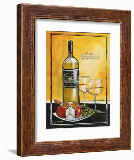 Wine Notes IV-Jennifer Garant-Framed Giclee Print