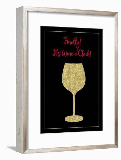 Wine O Clock-Tina Lavoie-Framed Giclee Print