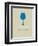 Wine Poster Blue-NaxArt-Framed Art Print