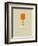 Wine Poster Orange-NaxArt-Framed Art Print