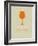 Wine Poster Orange-NaxArt-Framed Art Print