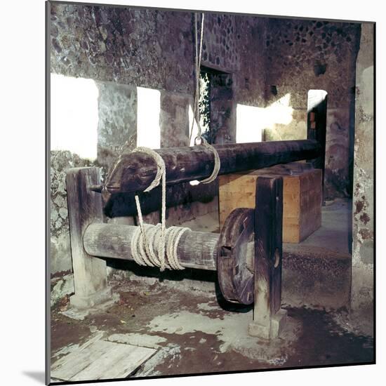 Wine-Press in a House in Pompeii, Italy-CM Dixon-Mounted Photographic Print