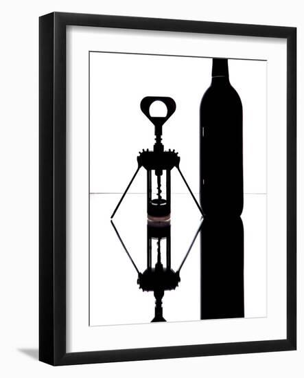 Wine Reflections I-Monika Burkhart-Framed Photographic Print