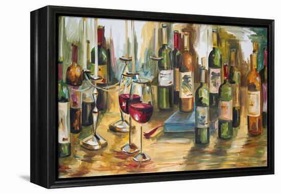 Wine Room-Heather A. French-Roussia-Framed Stretched Canvas