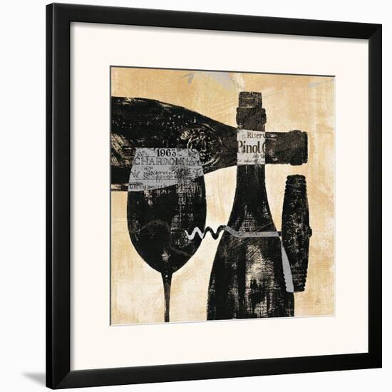 Wine Selection I-Daphne Brissonnet-Framed Art Print