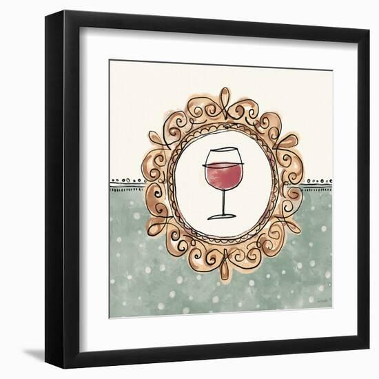 Wine Sentiments V-Anne Tavoletti-Framed Art Print