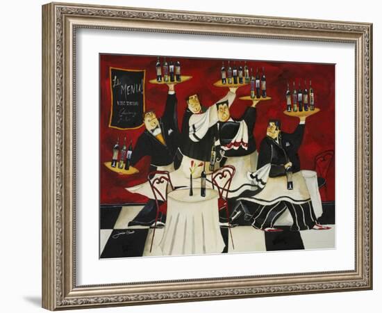 Wine Service-Jennifer Garant-Framed Giclee Print