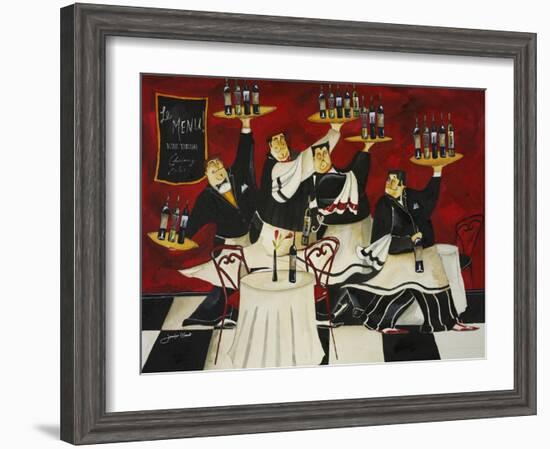 Wine Service-Jennifer Garant-Framed Giclee Print