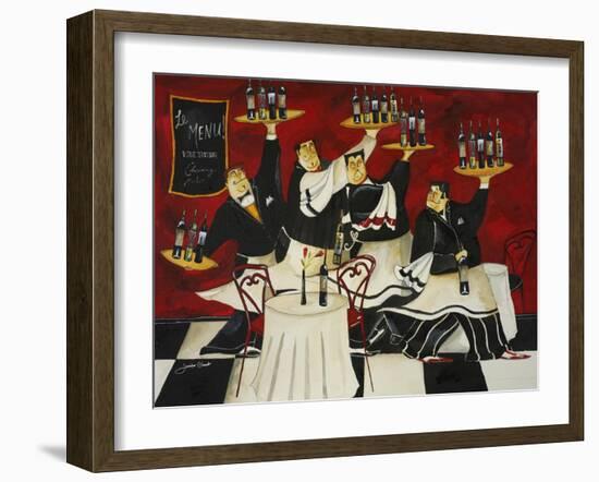 Wine Service-Jennifer Garant-Framed Giclee Print