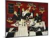 Wine Service-Jennifer Garant-Mounted Giclee Print