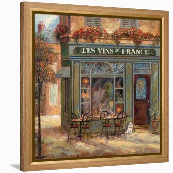 Wine Shop-Ruane Manning-Framed Stretched Canvas