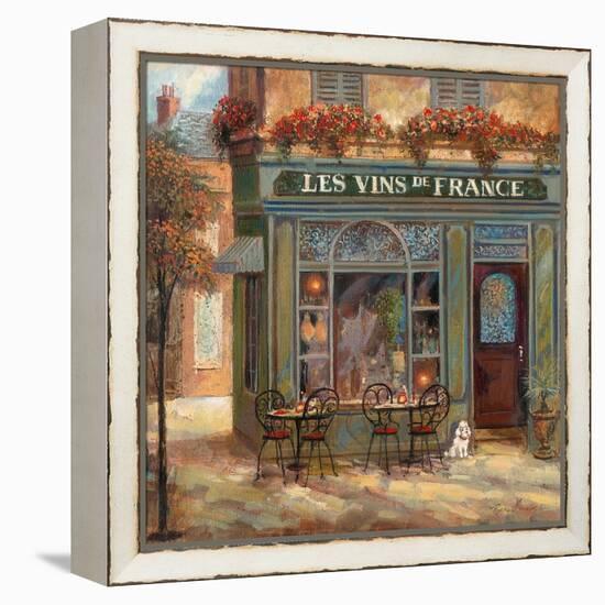 Wine Shop-Ruane Manning-Framed Stretched Canvas