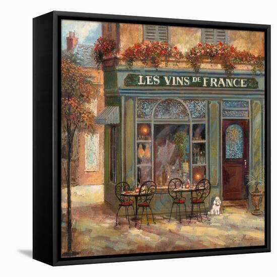 Wine Shop-Ruane Manning-Framed Stretched Canvas