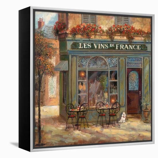 Wine Shop-Ruane Manning-Framed Stretched Canvas