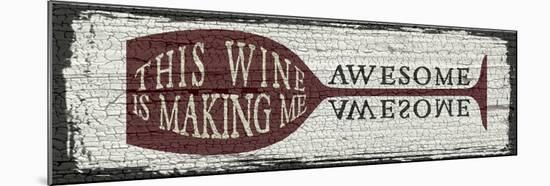 Wine Sign I-Erin Clark-Mounted Giclee Print