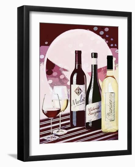 Wine Table-Jeffrey Cadwallader-Framed Art Print