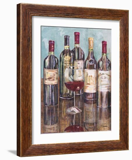 Wine Tasting I-Heather A. French-Roussia-Framed Art Print