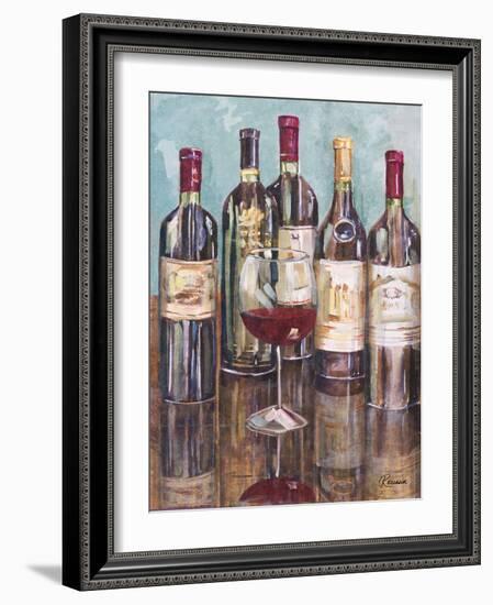 Wine Tasting I-Heather A. French-Roussia-Framed Art Print