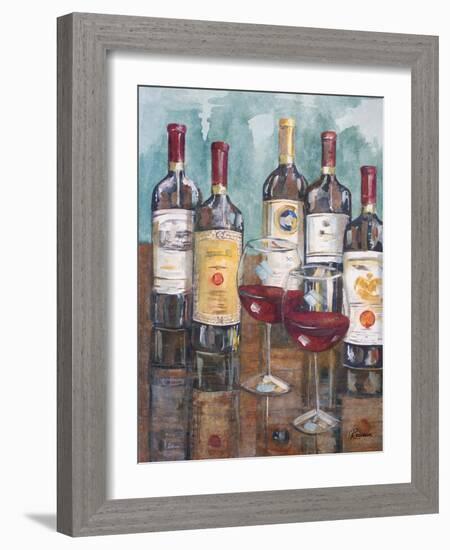 Wine Tasting II-Heather A. French-Roussia-Framed Art Print