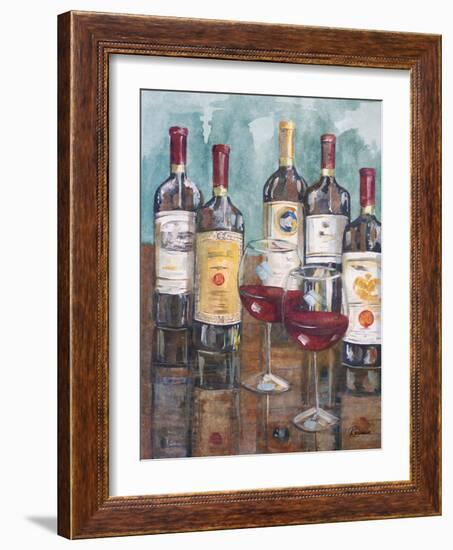 Wine Tasting II-Heather A. French-Roussia-Framed Art Print