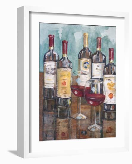 Wine Tasting II-Heather A. French-Roussia-Framed Art Print