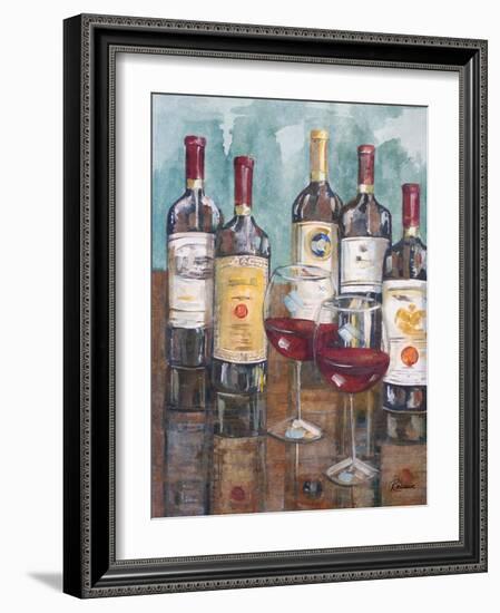 Wine Tasting II-Heather A. French-Roussia-Framed Art Print