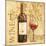 Wine Tasting Square-Gregory Gorham-Mounted Art Print