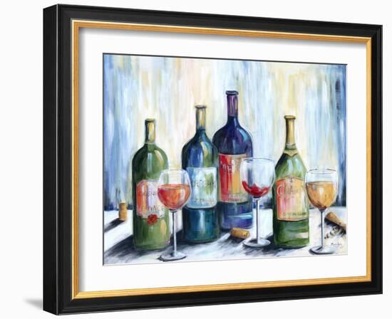 Wine Time-Marilyn Dunlap-Framed Art Print