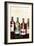 Wine Typography II-Heather A. French-Roussia-Framed Art Print