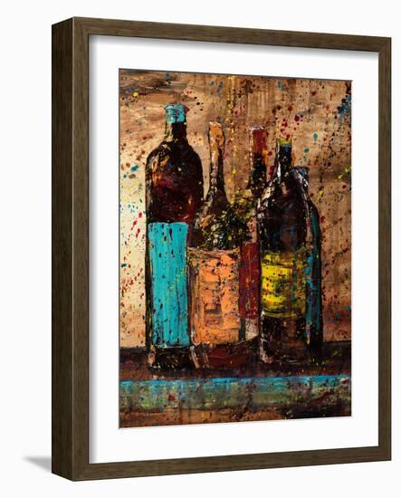 Wine Vino Wine II-Jodi Monahan-Framed Art Print
