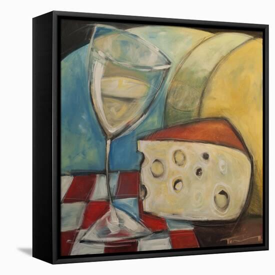 Wine Wedge and Wheel-Tim Nyberg-Framed Premier Image Canvas