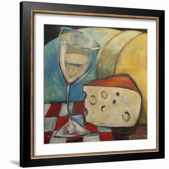 Wine Wedge and Wheel-Tim Nyberg-Framed Giclee Print