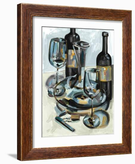 Wine with Dinner I-Heather A. French-Roussia-Framed Art Print