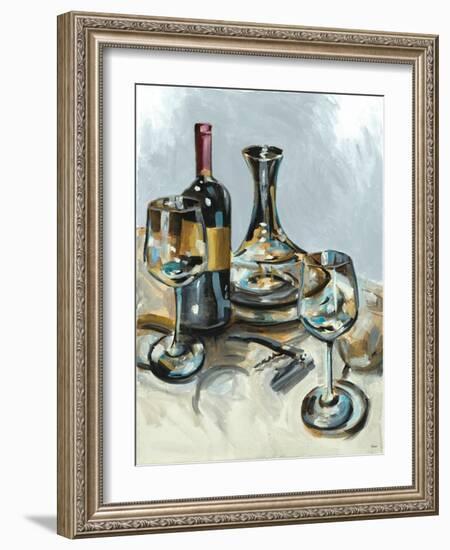 Wine with Dinner II-Heather A. French-Roussia-Framed Art Print