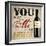 Wine & You 2-Melody Hogan-Framed Art Print