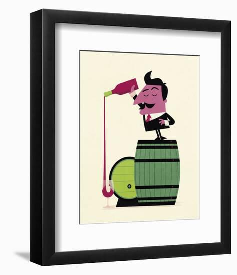 Wine-Spencer Wilson-Framed Art Print