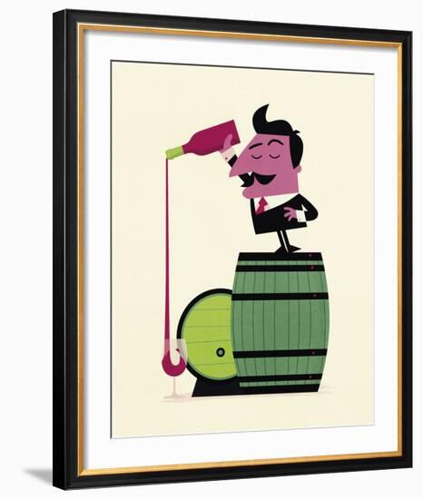 Wine-Spencer Wilson-Framed Art Print