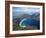 Wineglass Bay and the Hazards, Freycinet National Park, Tasmania, Australia-David Wall-Framed Photographic Print