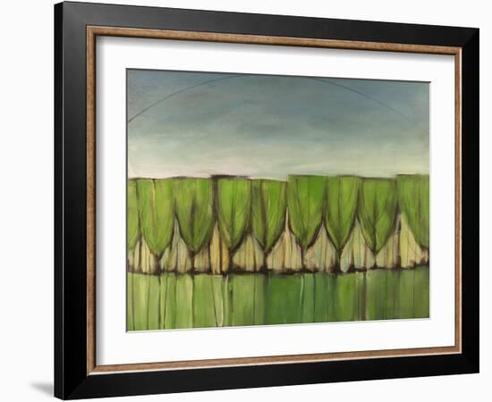 Wineglass Trees after Rain-Tim Nyberg-Framed Giclee Print