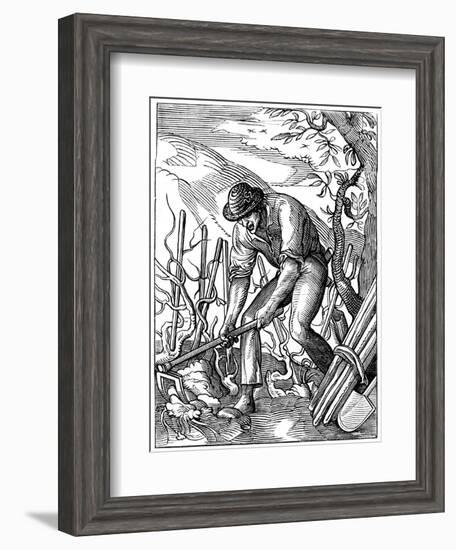 Winemaker, 16th Century-Jost Amman-Framed Giclee Print